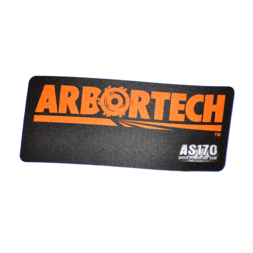 Arbortech Allsaw AS170 Product Logo Side Label